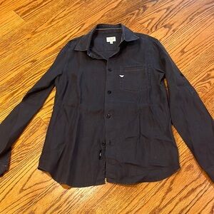 Armani Junior Boy’s Navy Blue Button Down Size 11A
